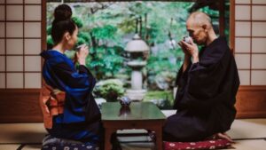 La cerimonia del tè giapponese