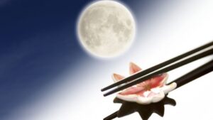 Otsukimi and the myth of Kaguya-hime - The Full Autumn Moon